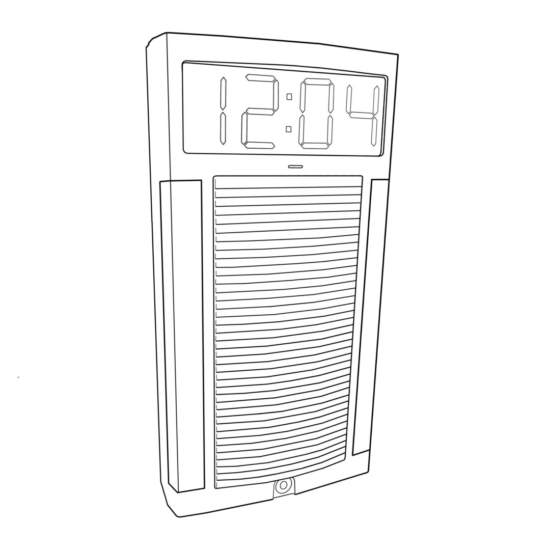 Algo 8190S IP Speaker – Clock & Visual Alerter - Algo Communication