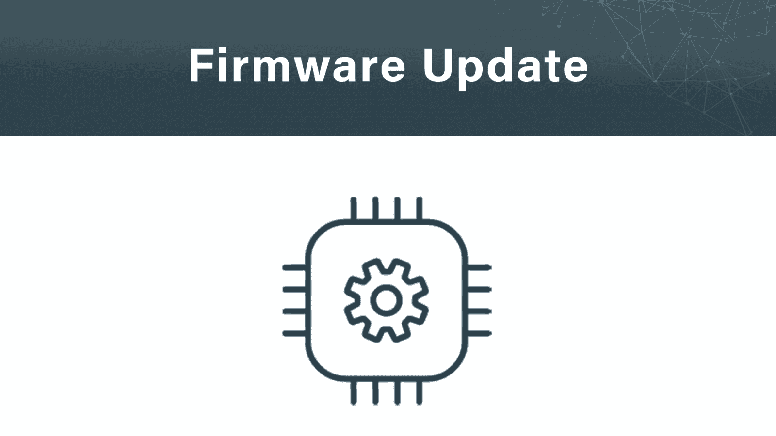 Algo Firmware Update