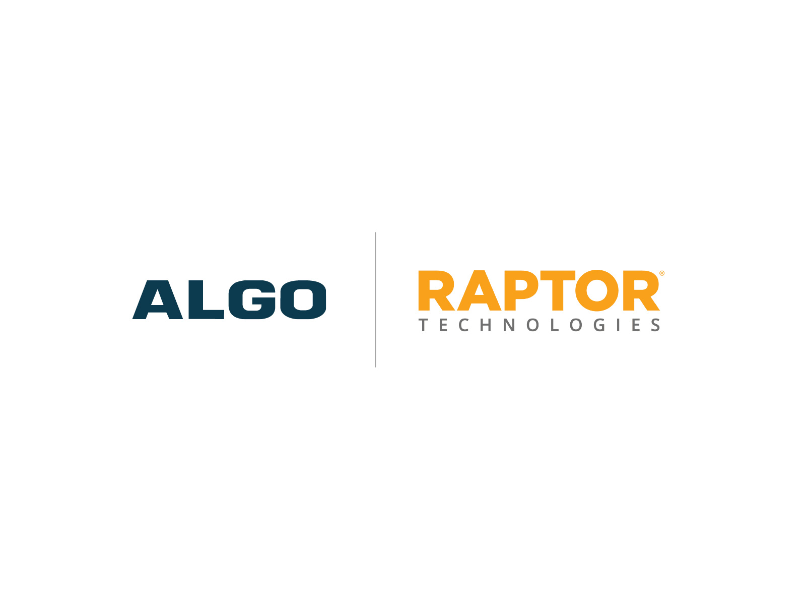 Algo and Raptor Technologies Logo