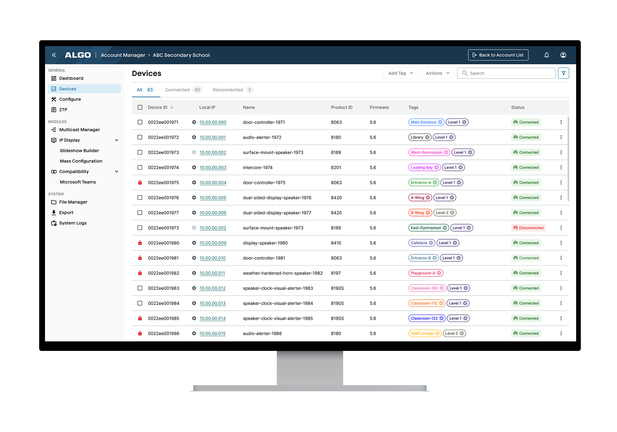 Algo Device Management Platform (25-License Pack)
